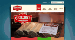 Desktop Screenshot of oherlihysbacon.com